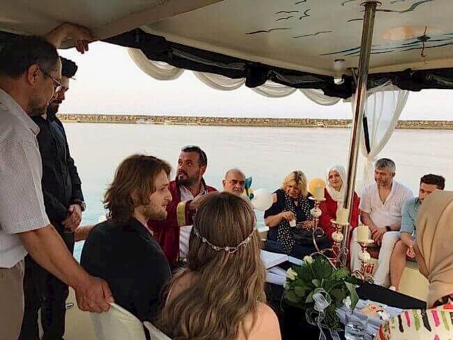 Samsun Tekne Evlilik Teklifi Nikah